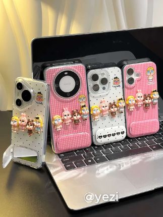 谁能拒绝这么可爱的立体哭娃壳壳呀~打开支架还有小镜子!好朋友凭咱俩的关系你会给我买的对吧!#这个手机壳真的长在我心巴上了 #阔爱炸了 #快分享给你的好友