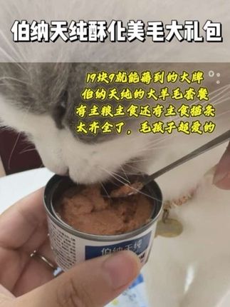 19块9就能薅到伯纳天纯大品牌的酥化美毛王炸组合,养猫人速囤#新手养猫 #养猫的应该都懂吧 #养猫新手 #伯纳天纯 #伯纳天纯酥化粮