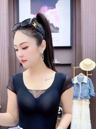 #美背穿搭 【神话升级第二代】聚拢收腹网纱袖设计花边V领无痕百搭背心A2853#超便宜超划算 #显瘦穿搭 #现代简约风格 #上热搜