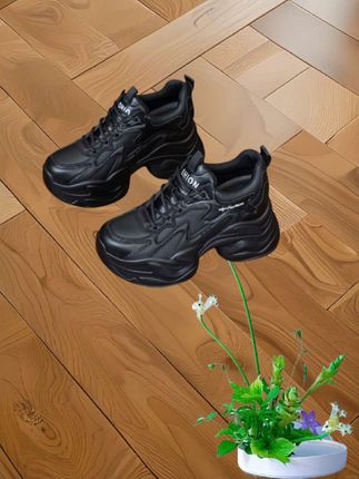 厚底老爹鞋#秋冬新款小个子厚底运动鞋#轻便舒适 #休闲老爹鞋