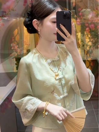 #太美了#穿出高级感 #新中式穿搭