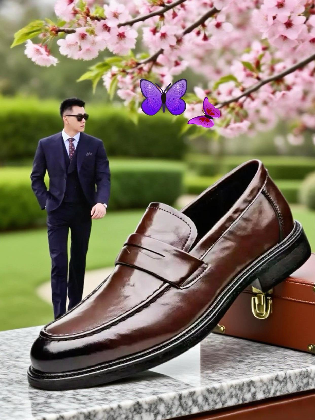 #乐福鞋#绅士穿搭#商务休闲 #透气舒适 #秋季新款