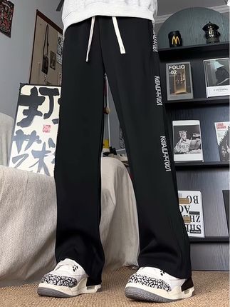 你家男孩入秋的第一条精梳棉长裤上身是真的帅#直筒长裤 #包容性强 #宽松不束缚