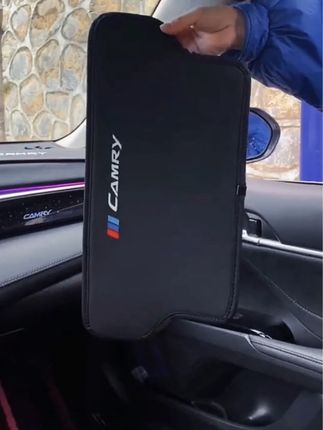 汽车座椅防踢垫车内椅背防护改装后排装饰用品#汽车用品#汽车好物 #专车专用 #美观实用