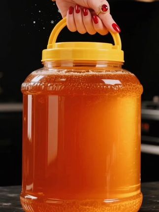特惠(拍一发二)俄罗斯蒲公英蜂蜜自然结晶1000克/罐到手2罐#蜂蜜 #纯天然无添加 #农家土蜂蜜 #土蜂蜜 #营养丰富