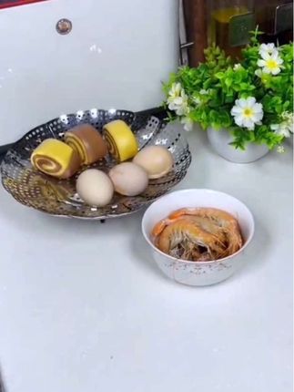 304不锈钢折叠蒸笼通用蒸盘蒸屉蒸架家用隔水篦子伸缩蒸笼多功能#不锈钢蒸笼 #不锈钢蒸笼架 #折叠蒸笼 #厨房好物 #多功能蒸笼架