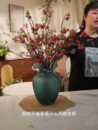 迷你仿真小苹果装饰假花 摆件插花仿真花实家居装饰摄影摆件时尚#防真花束 #家居摆件 #装饰花 #摄影摆件 #好物分享
