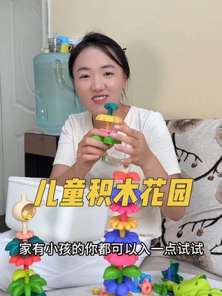这种开放性益智玩具不仅可以锻炼孩子的专注力还能锻炼想象力#益智玩具 #积木 #拼装