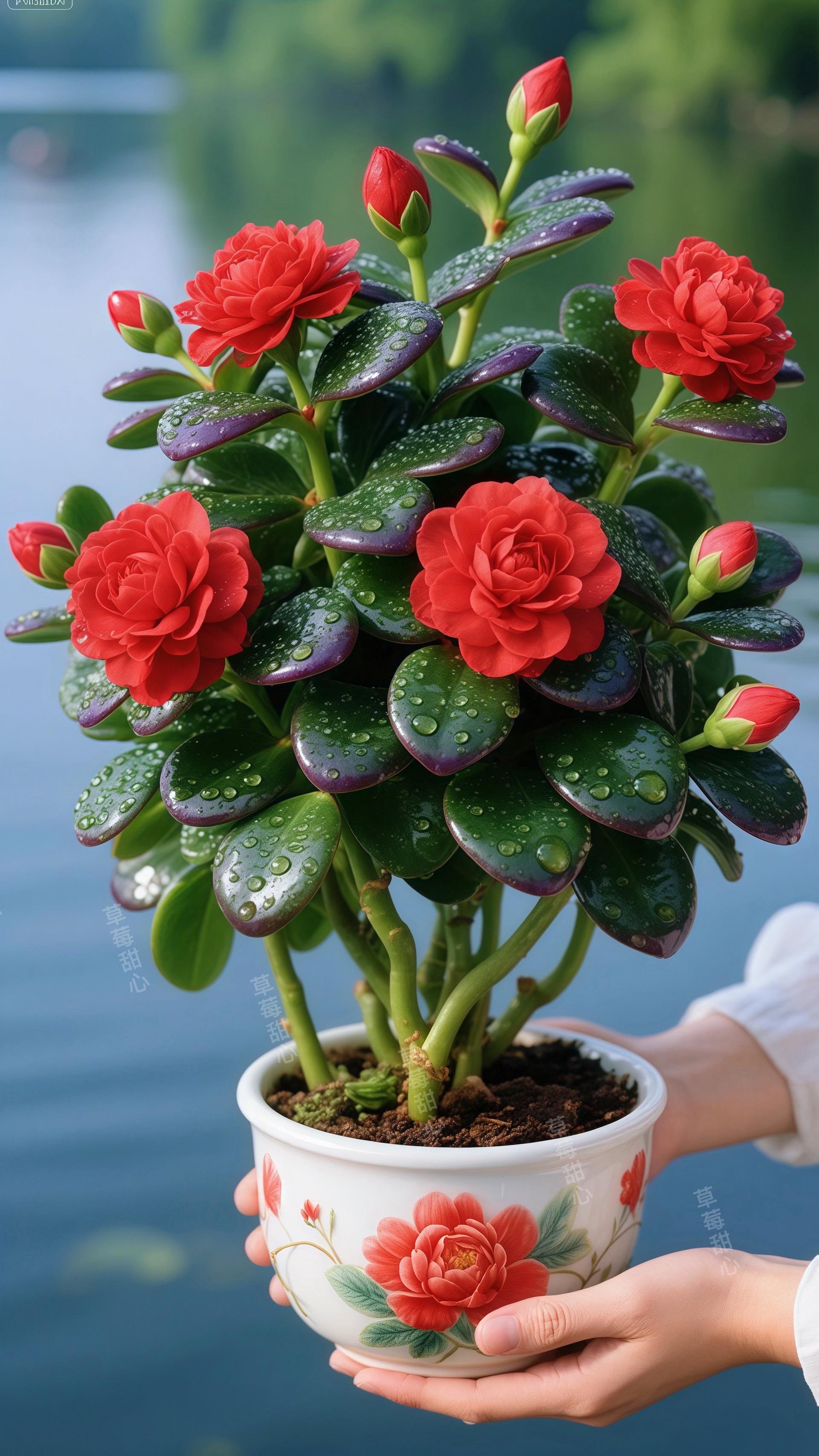 #新品碧玉盆栽 #花开富贵好运来🌹🌹 桌面一隅的碧玉,从不是抢眼的存在,却以细腻质感,将高级美悄悄揉进日常。叶片圆润如凝脂碧玉,浓绿得像浸了晨露的绸缎,表层覆着层莹润蜡光,指尖轻触是厚实的肉感。叶缘那圈浅齿藏着温柔弧度,阳光斜照时,叶肉里的细脉若隐若现,像绣在绿底的银线暗纹,精致得让人挪不开眼。 新生的叶子裹着层浅碧嫩色,跟老叶的深绿交错叠生,层次丰盈却不杂乱。配只素白瓷盆或粗陶盆就好,简约器型更衬得它雅致。风过时叶片轻轻颤,草木的清润漫进空气里,伏案久了抬眼望见这抹绿,不与花争艳,只凭这份低调的精致,把桌面变成藏着高级感的治愈角落。 日子就这么慢慢过,这抹绿在旁静静陪,平淡时光里,倒也浸出了几分绿意雅韵。 #花卉绿植 #绿植盆栽 #碧玉