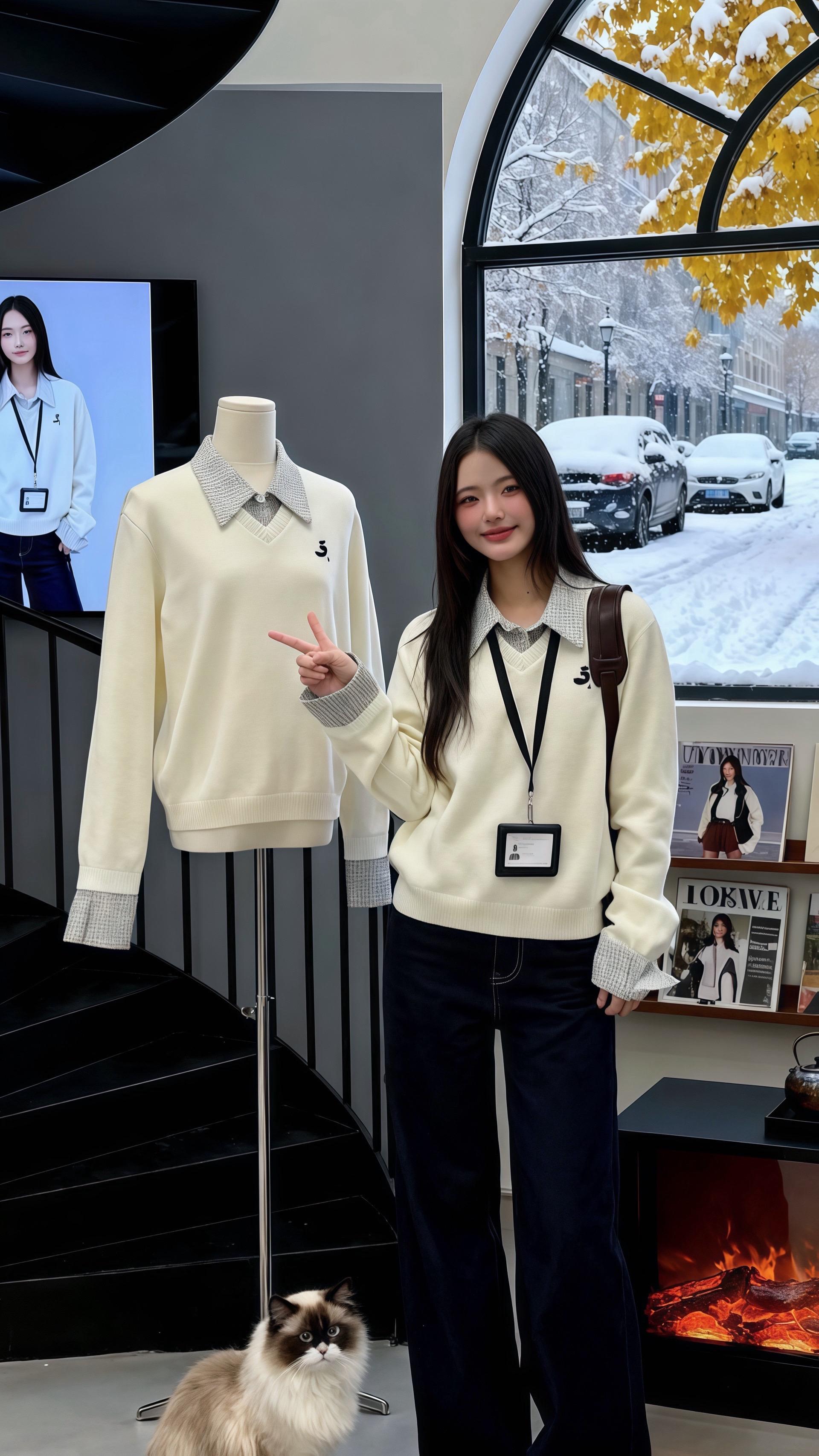 #强烈推荐 #韩系穿搭 #小个子穿搭分享 #秋冬穿搭 #晒晒我的秋日穿搭