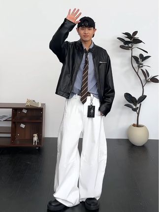 一条裤子搞定你的秋冬穿搭! #cleanfit男生穿搭真的绝了 #今日穿搭 #男生穿搭 #ootd穿搭 #秋冬穿搭