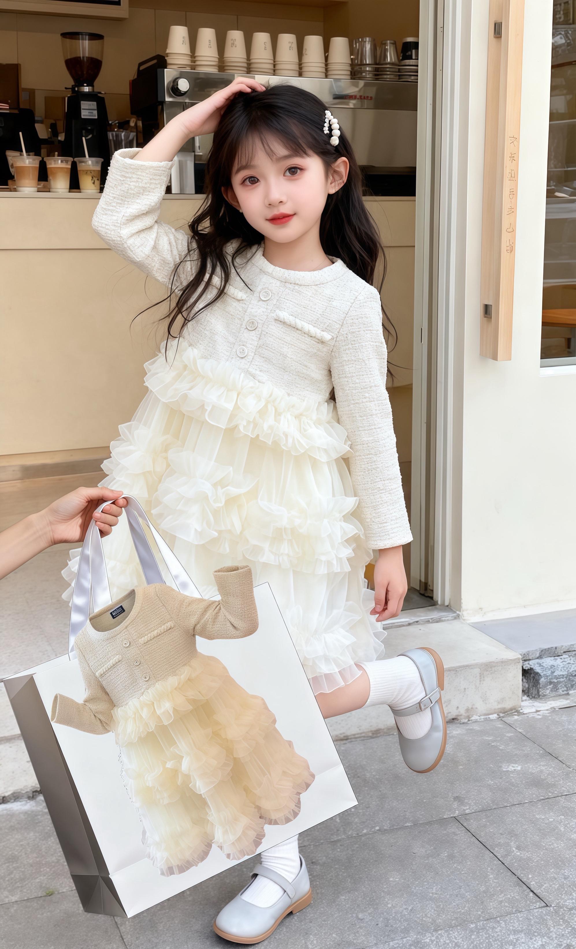 #女童公主连衣裙 #公主裙 #好看的连衣裙 #温柔风穿搭 #甜美温柔风穿搭 @抖加🔥上热门🔥dou+🔥热点宝