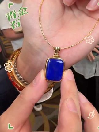 #青金石项链#静谧高级 #宝藏饰品 #清冷气质首饰 #项链就要与众不同