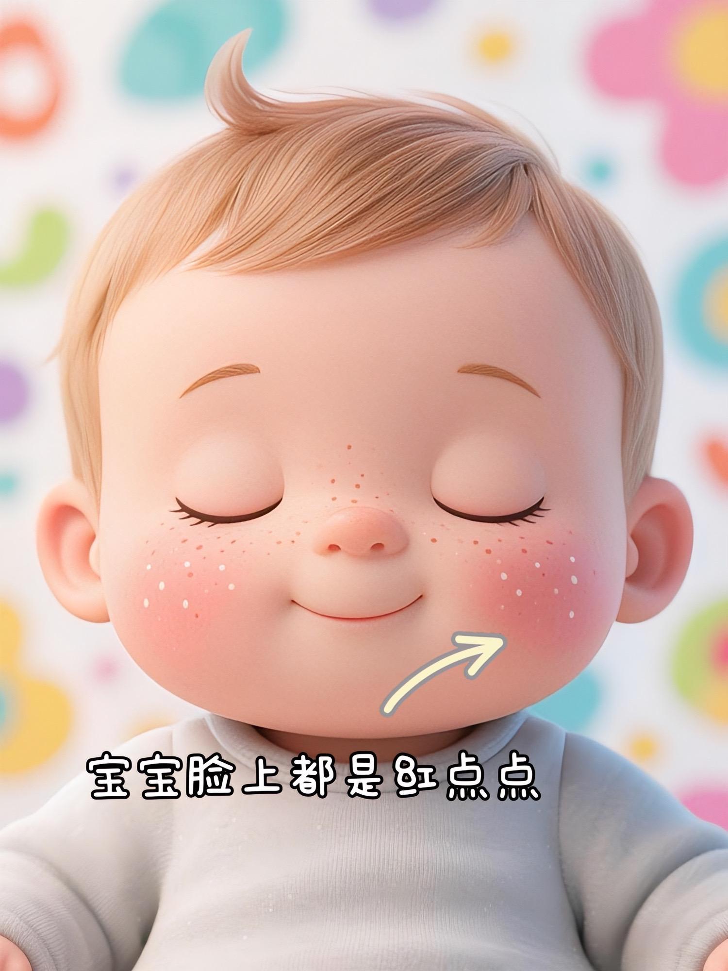 #新生儿 #人类幼崽 #育儿经验分享 #湿疹 #萌娃