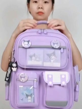 新款大容量减负护脊一年级超轻小学生儿童书包