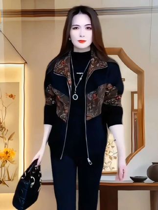 #时尚妈妈装 #大码女装 #显瘦显高显气质 #谁穿谁好看不分年龄段 #减龄显瘦穿搭