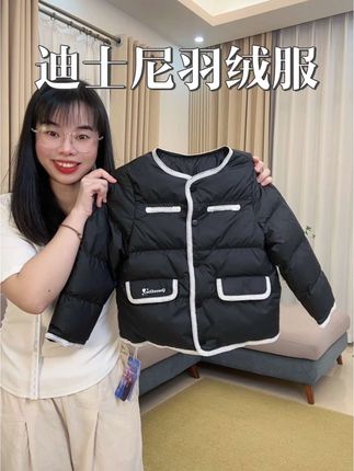#迪士尼 羽绒服 洋气又好看 特别舒服保暖 家有女儿的都可以安排上 #高品质童装 #童装推荐 #儿童羽绒服 #品牌童装