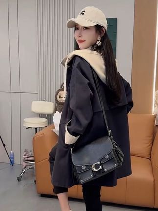 #秋季风衣穿搭