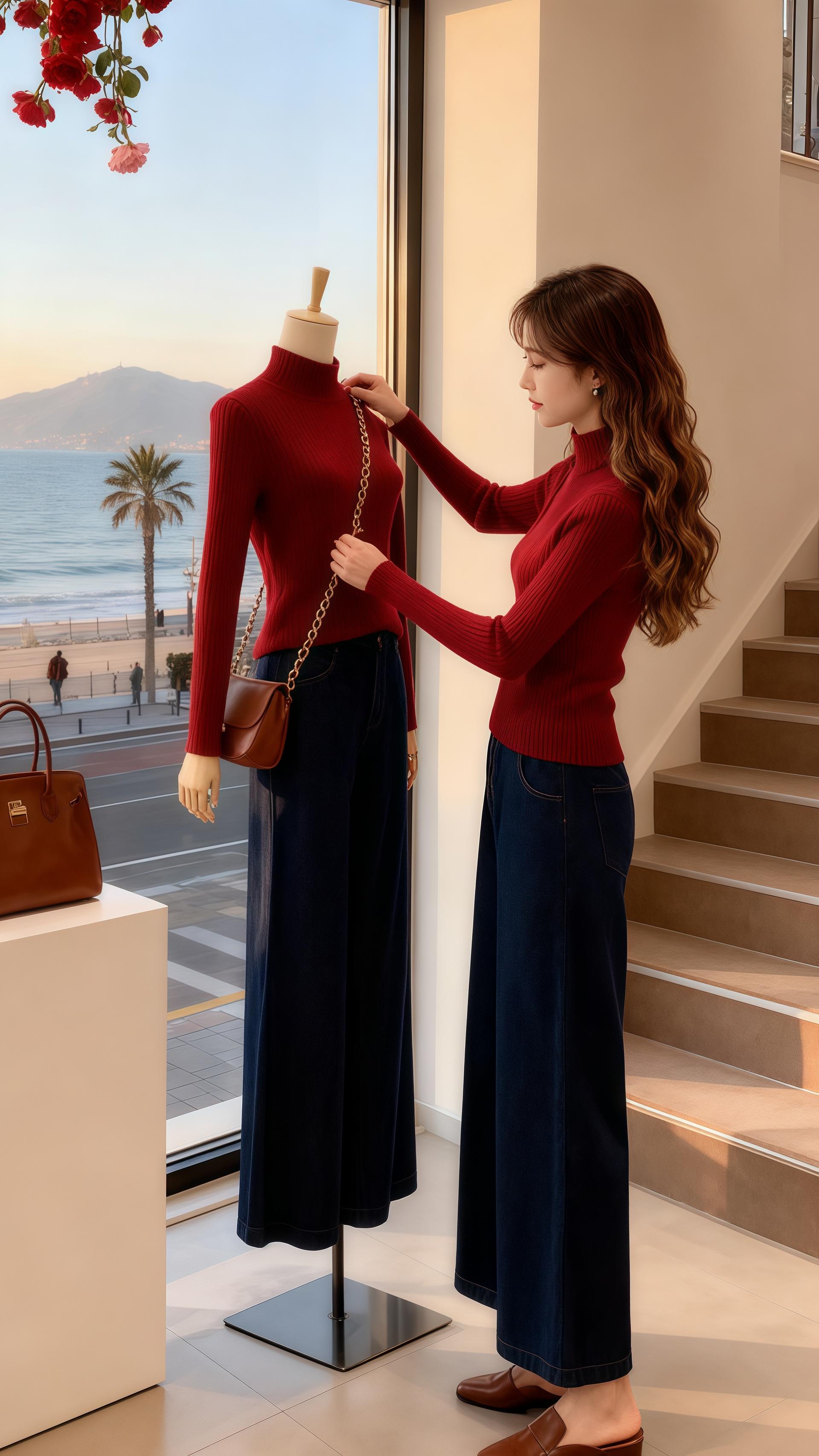 #解锁秋季一周色彩灵感穿搭#肉肉女孩的秋冬通勤穿搭#秋冬基础款打底合集#早秋各式各样的评价上衣分享#早秋穿搭显贵法则@DOU+小助手