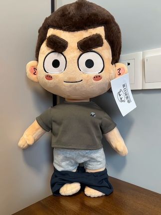哈哈哈 小细节很到位#卤蛋哥哥#毛绒玩偶