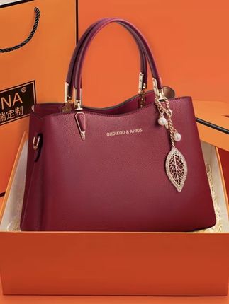 #香港新娘红色包包女妈妈结婚包女士手提包婆婆女包#手提包#时尚美包#百搭包包