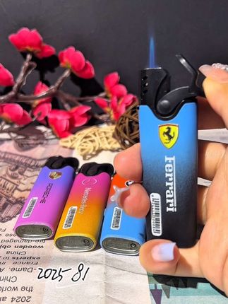 高端金属蓝焰直冲加厚防爆耐用防风打火机家用斜打可充气商超批发#打火机 #烟民看过来 #玩个很新的东西 #男士必备 #高级感