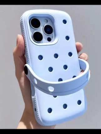 适用洞洞鞋苹果16pro手机壳15promax新款防摔iPhone13/14硅胶软壳#手机壳 #手机壳推荐 #创意手机壳 #好物推荐🔥 #爱了爱了