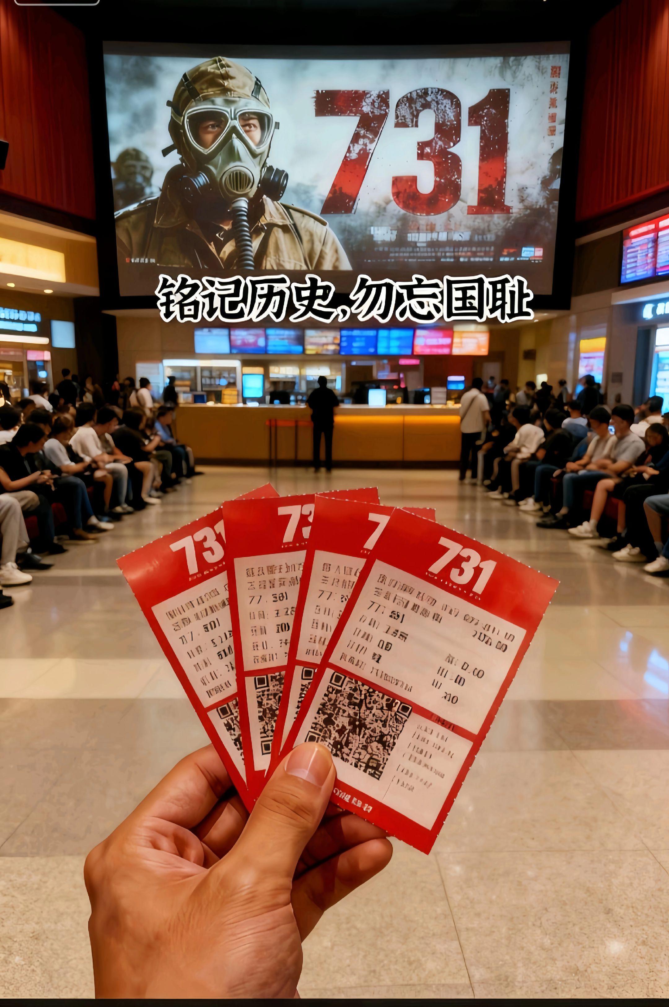 #勿忘历史 #电影731定档#电影热烈上映 #勿忘国耻吾辈自强 #铭记历史吾辈自强