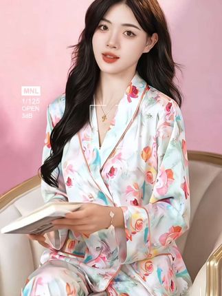 #女士家居服 #家居服套装 #玫瑰家居服 #女士家居服套装 #家居服套装女