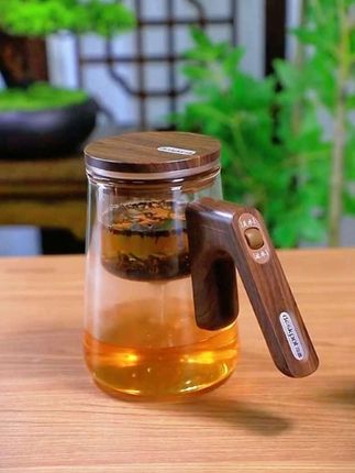 耐热玻璃磁吸飘逸杯泡茶壶玻璃内胆茶水分离懒人茶具 #飘逸杯 #泡茶壶 #茶水分离杯 #玻璃茶具 #茶生活