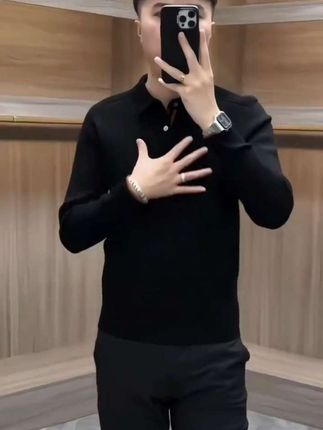 #品质男装 #长袖 #polo衫 #商务休闲 #穿出高级感