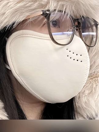 保暖口罩防风防寒2025新款女高颜值秋冬保暖面罩紫外线东北防冻脸#口罩#保暖口罩#冬天就要保暖又好看 #防护面罩#保暖又好看