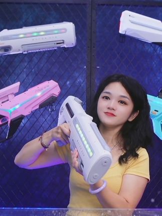【手自一体电动连发】脉冲高压强力呲水枪儿童玩具大容量男孩泼水节