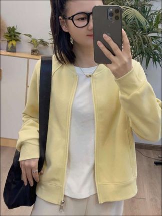 960华棉秋款棒球服卫衣开衫2025新款时尚百搭休闲外套时尚韩版