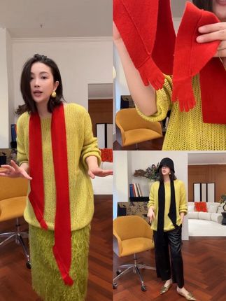 趣味手套童真围巾🧣给秋冬叠搭来点小亮点 #翻红吧衣橱 #不费力气的穿搭 #冬日里一抹亮色 #给秋冬来点颜色瞧瞧 #高饱和度穿搭