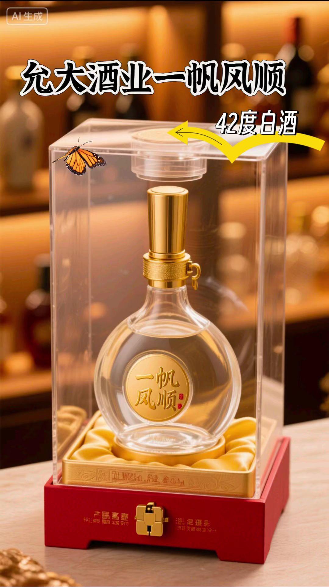 允大允大酒业 一帆风顺 初闻已是三分醉42度500ml#白酒 #品酒品人生 #纯粮酒