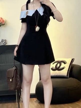 2025夏季新款高腰后开叉西装半身裙0302#显瘦#甜美穿搭 #夏季穿搭 #显瘦连衣裙 #百搭