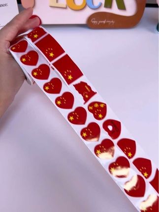 国庆节快到了,这款国旗卷卷贴纸提前准备上,贴脸上,本子上都可以#国庆节#国旗贴纸 #贴纸#卷卷贴纸