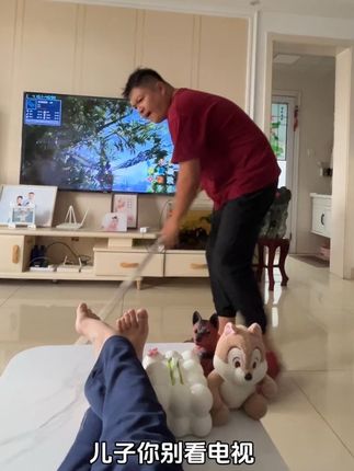 无敌反斗老爸一命速通3.0#叛逆老爸#搞笑父子#意想不到的结局
