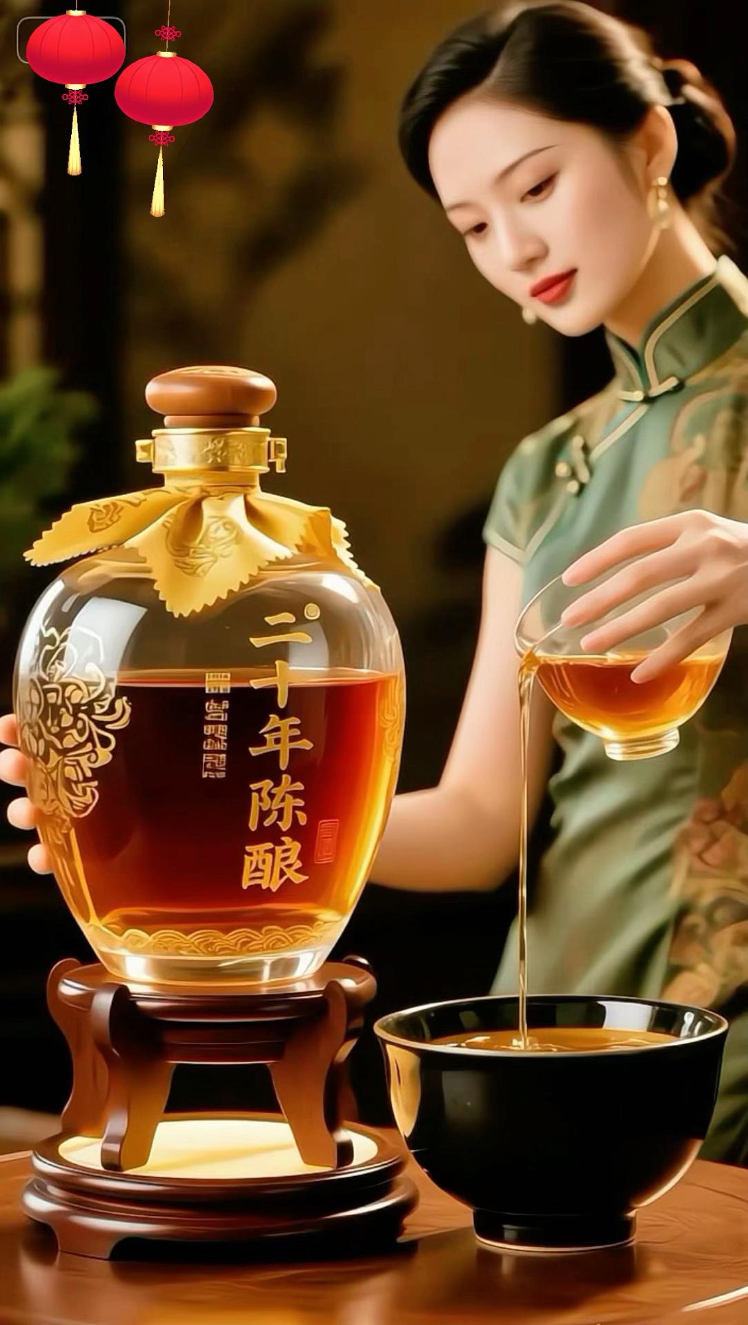 #中秋团圆酒选它!吴越稽山黄酒太应景 中秋全家围坐,怎么少得了一壶暖身黄酒!吴越稽山绍兴本色原酒太懂团圆味,16度温和度数,老人小孩都能浅酌两口,传统半甜型口感太讨喜,入口绵柔清甜,没有烈酒的冲劲,只有粮食发酵的醇香,咽下去暖乎乎的超舒服。 1.5L玻璃坛装超实在,倒出来满是琥珀色酒液,看着就有氛围感。不管是配月饼、搭团圆菜,还是饭后温着喝,都能让团圆时刻更有滋味,传统绍兴工艺酿的原酒,喝着放心又有老底子的味道,中秋带它回家准没错! #吴越稽山绍兴黄酒 #本色原酒黄酒 #1.5L玻璃坛黄酒 #中秋送礼黄酒