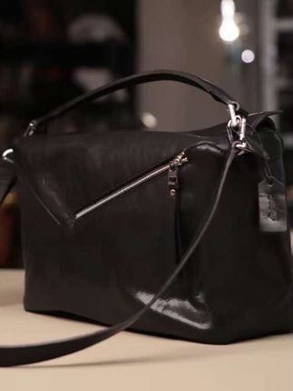 大号几何36*23意大利全植鞣粒面#包包推荐 #小众包包 #百搭包包 #斜挎包 #轻奢包包