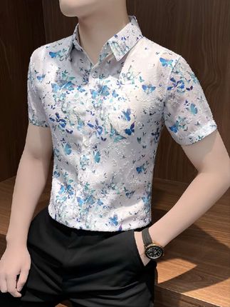 #男士短袖 #夏季穿搭 #潮男穿搭 #衬衣 #衬衫