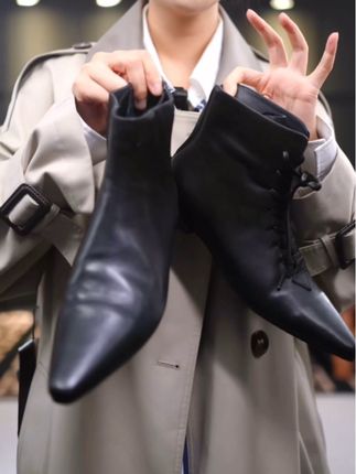 #细跟短靴 #细带短靴 #切尔西靴 #时尚百搭#柔软舒适不卡脚