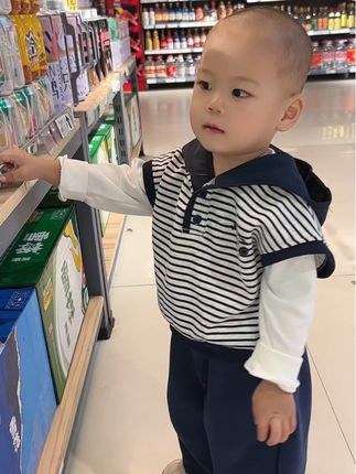 #萌娃穿搭 #男宝穿搭 #潮童穿搭 #呆萌可爱 #童装