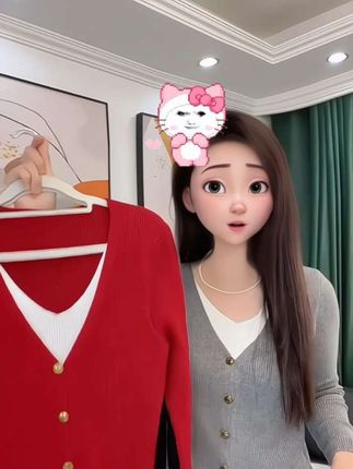 #春秋新款 #韩版长袖假两件 #简约大气 #穿出不一样的风格