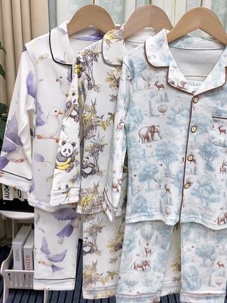 百分百纯棉家居服,穿上舒适又好看,做工细节都很棒,男女款都有,颜色多码数全#纯棉家居服#棉类柔软舒适#高品质童装#儿童家居服#睡衣家居服