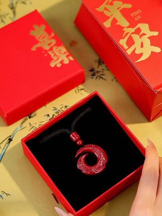 相知相识又归零 #云锦玲珑阁 #辰砂 #吊坠挂件 #东方美学 #礼物推荐