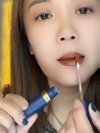 不沾杯唇釉试色#口红试色分享 #涂口红 #神仙唇釉 #不沾杯不掉色 #美妆