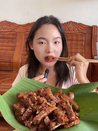 #佤味牛皮 #这也太好吃了 #解馋