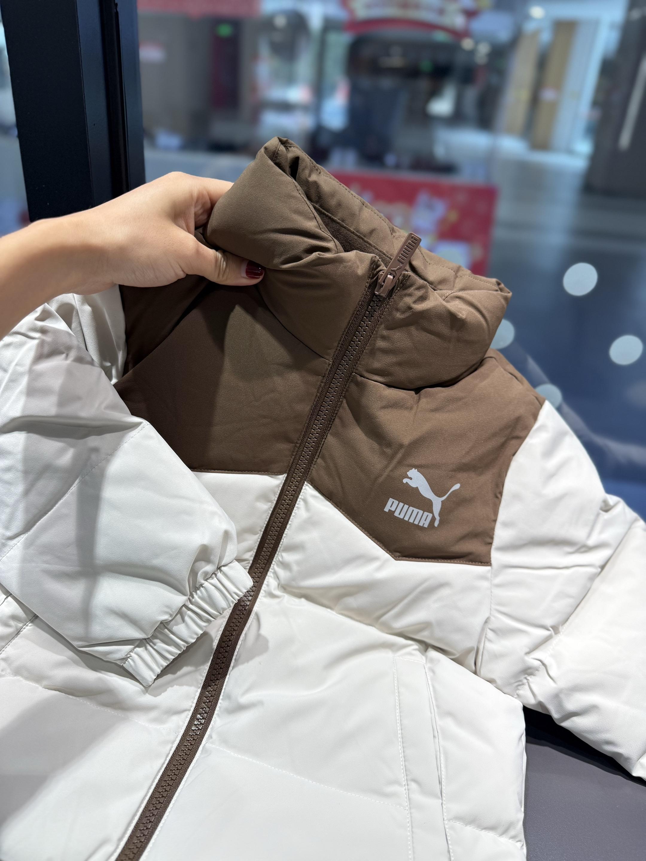 #彪马 #羽绒服穿搭 #高品质羽绒服 #小个子穿搭 #亲子装